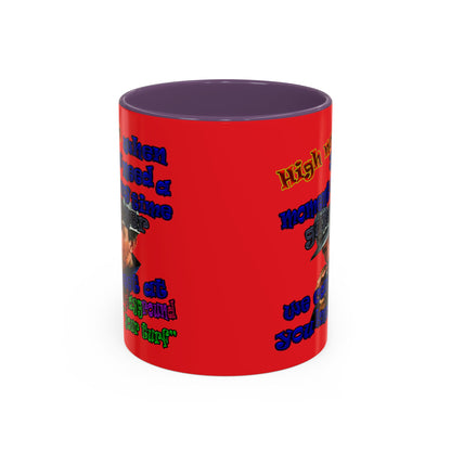 high noon - Accent Mug (red)