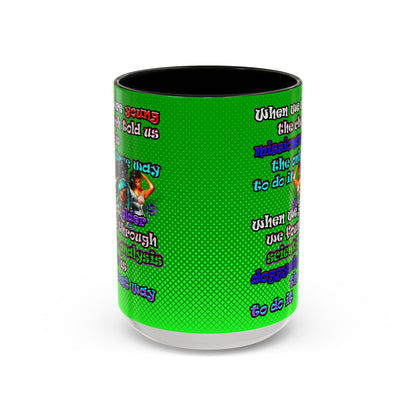 doggystyle - Accent Mug (logo green)