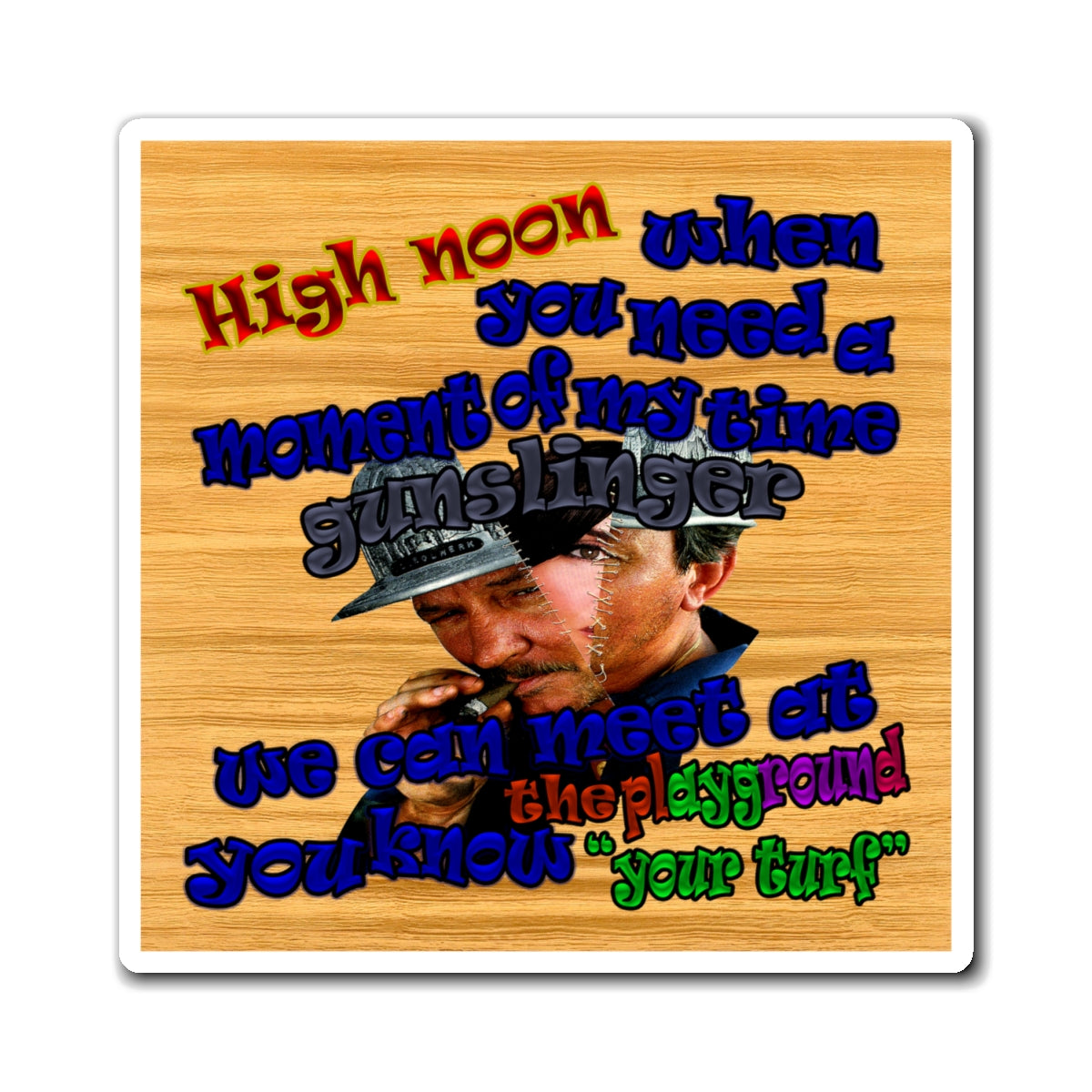 high noon - Magnets - (butterscotch wood finish)