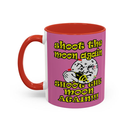shoot the moon again - Accent Mug (light pink)