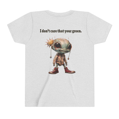 I don't care that your grey - Youth Short Sleeve Tee