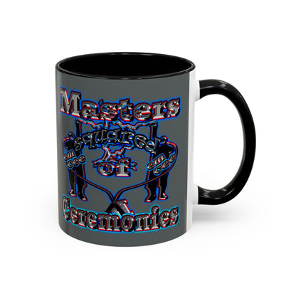 em cee squared - Accent Mug (dark grey)