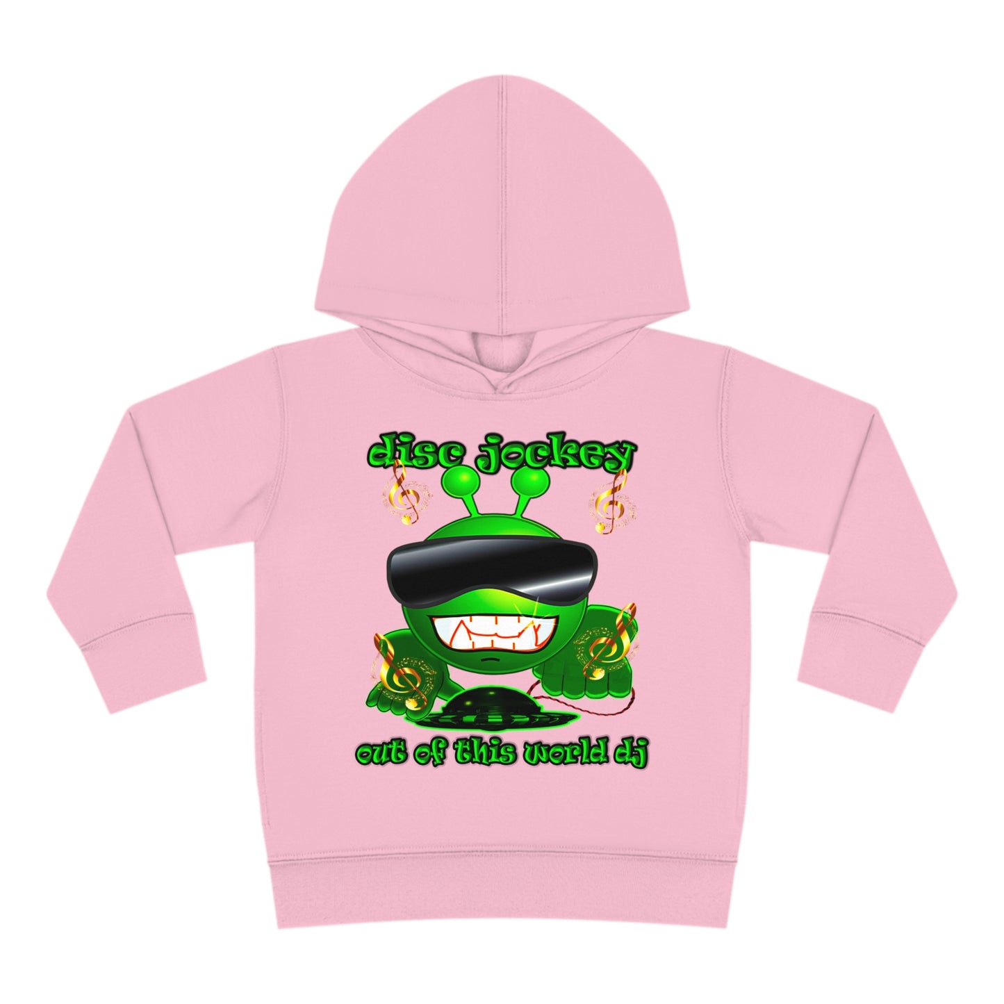 disc jockey - Toddler Pullover Fleece Hoodie