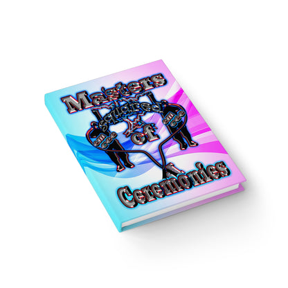 em cee squared - journal-lined (light blue-pink wave)