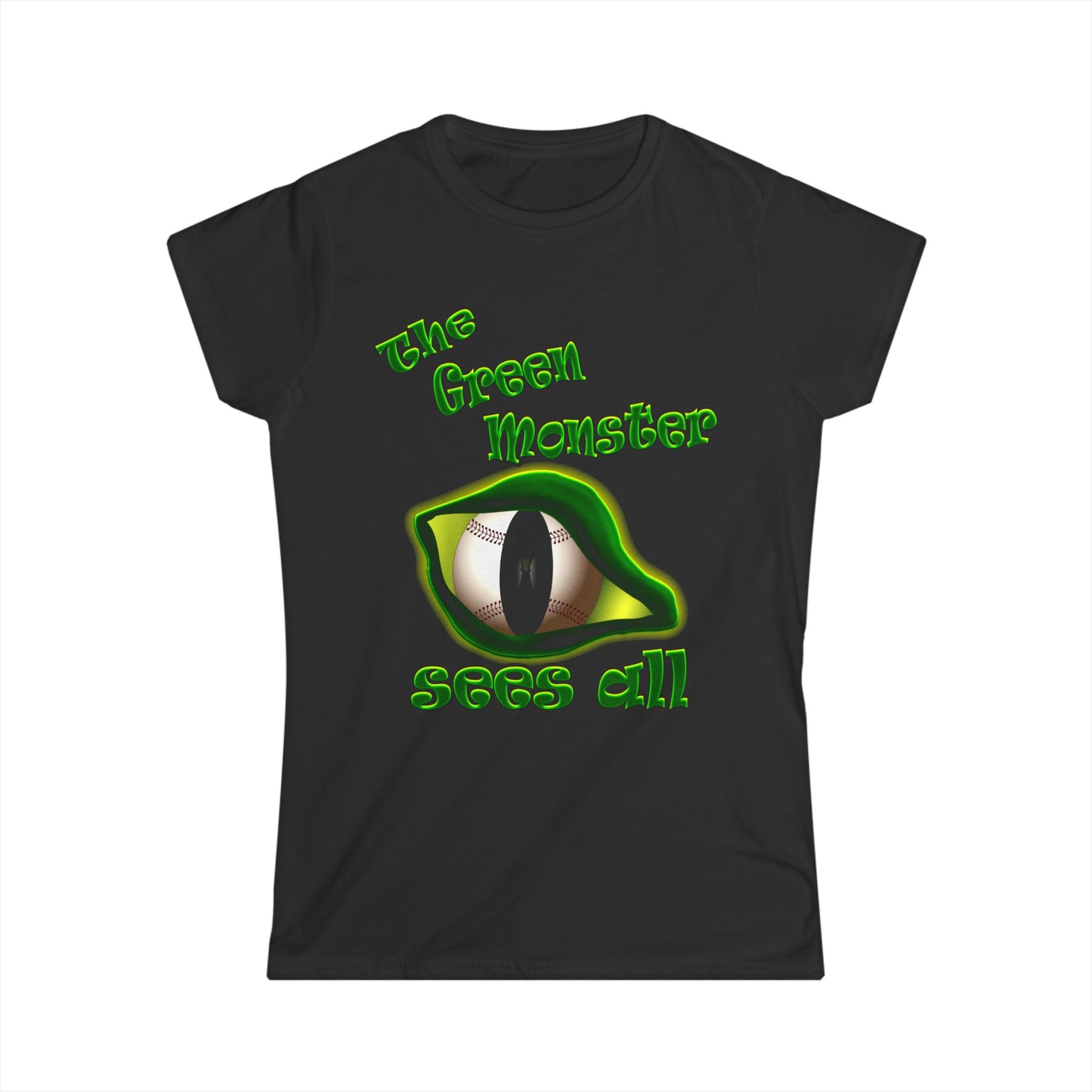 green monster - Women's Softstyle Tee