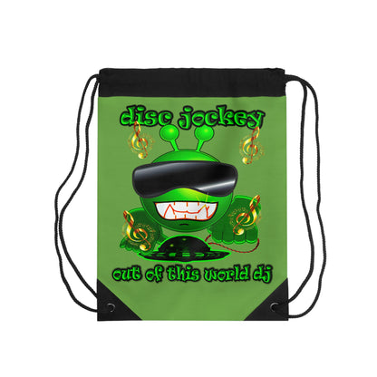 disc jockey - Drawstring Bag (green)