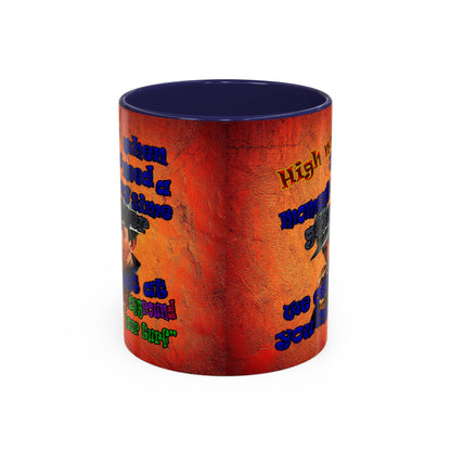 high noon - Accent Mug (burnt orange)