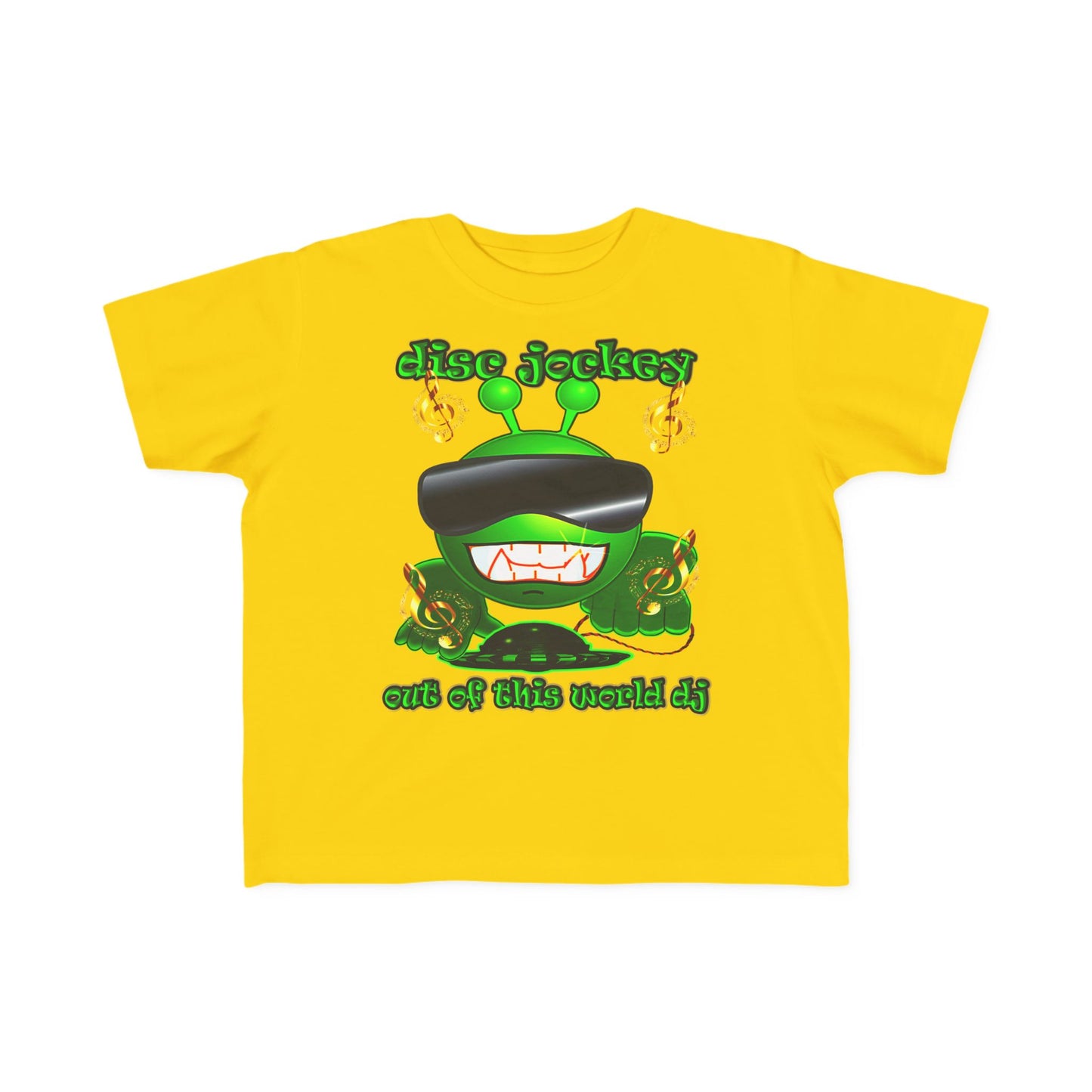 disc jockey - Toddler's Fine Jersey Tee