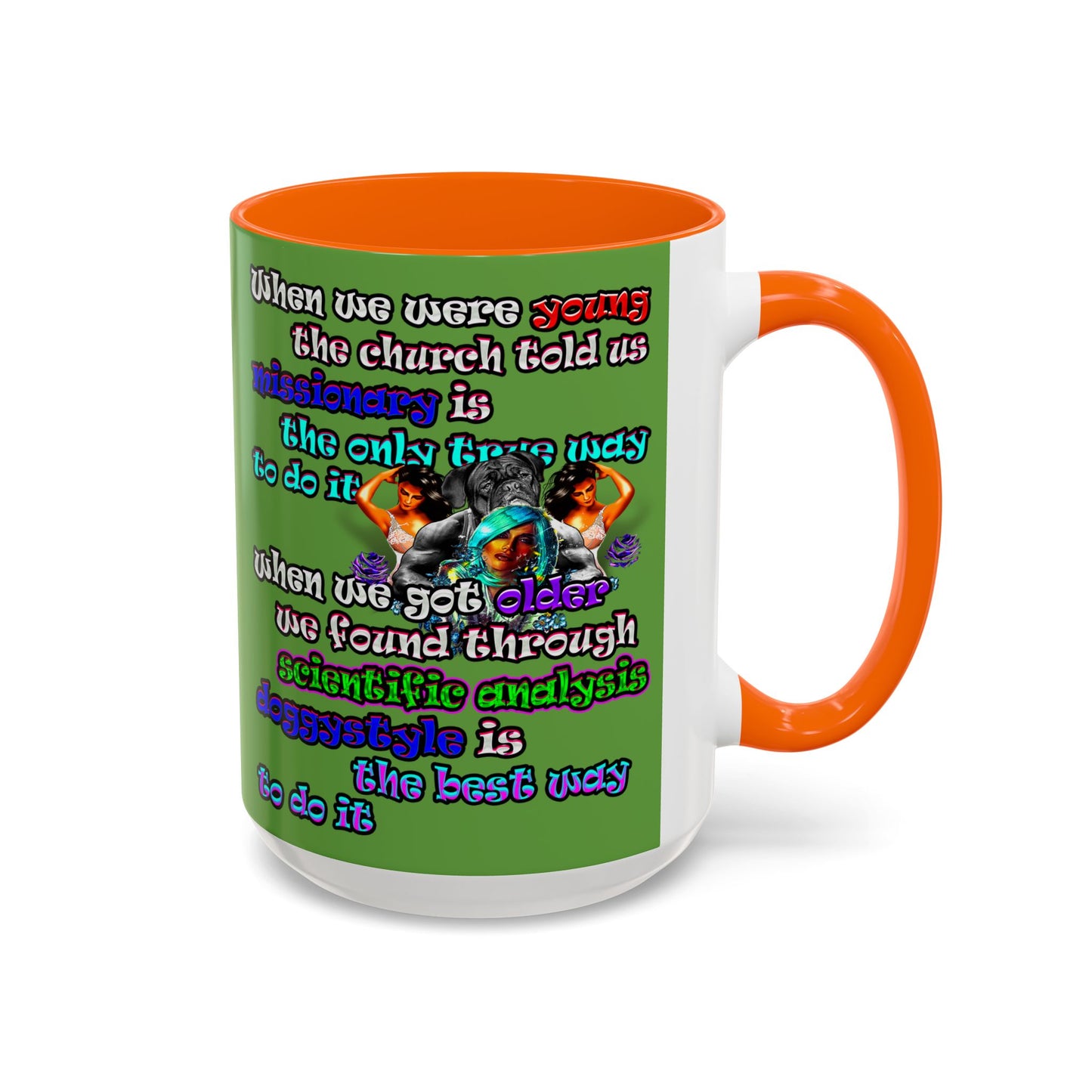 doggystyle - Accent Mug (green)