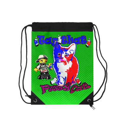 tag that - Drawstring Bag (logo green)