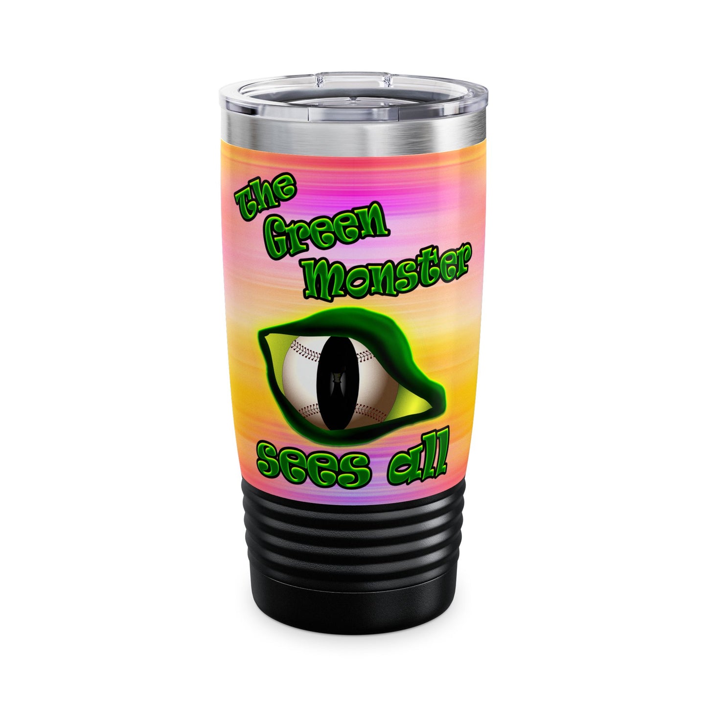 green monster - Ringneck Tumbler, 20oz (color blur)