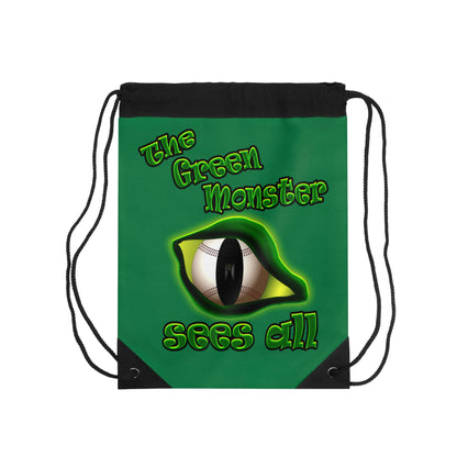 green monster - Drawstring Bag (dark green)