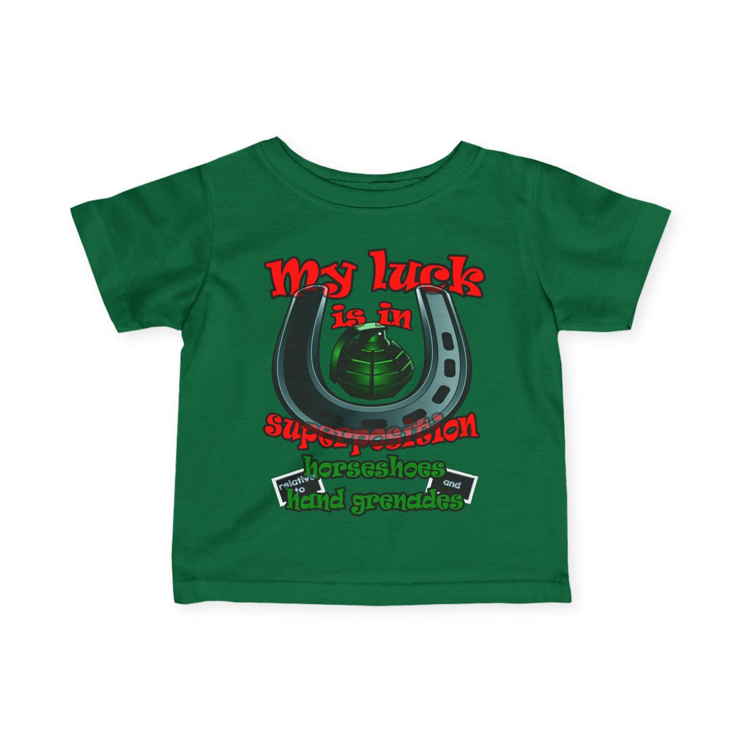 my luck - Infant Fine Jersey Tee