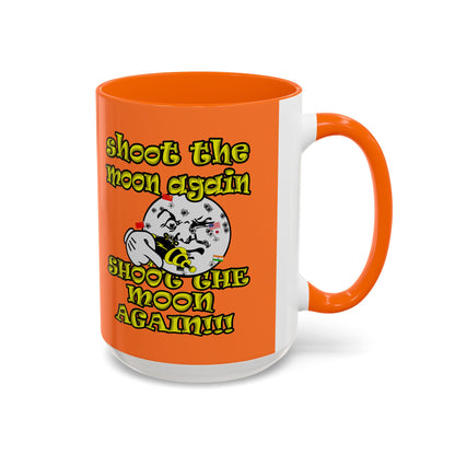 shoot the moon again - Accent Mug (crusta)