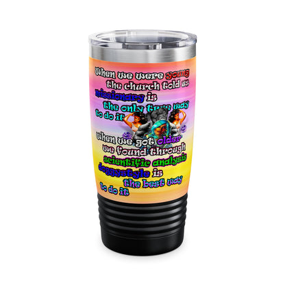 doggystyle - Ringneck Tumbler, 20oz (color blur)