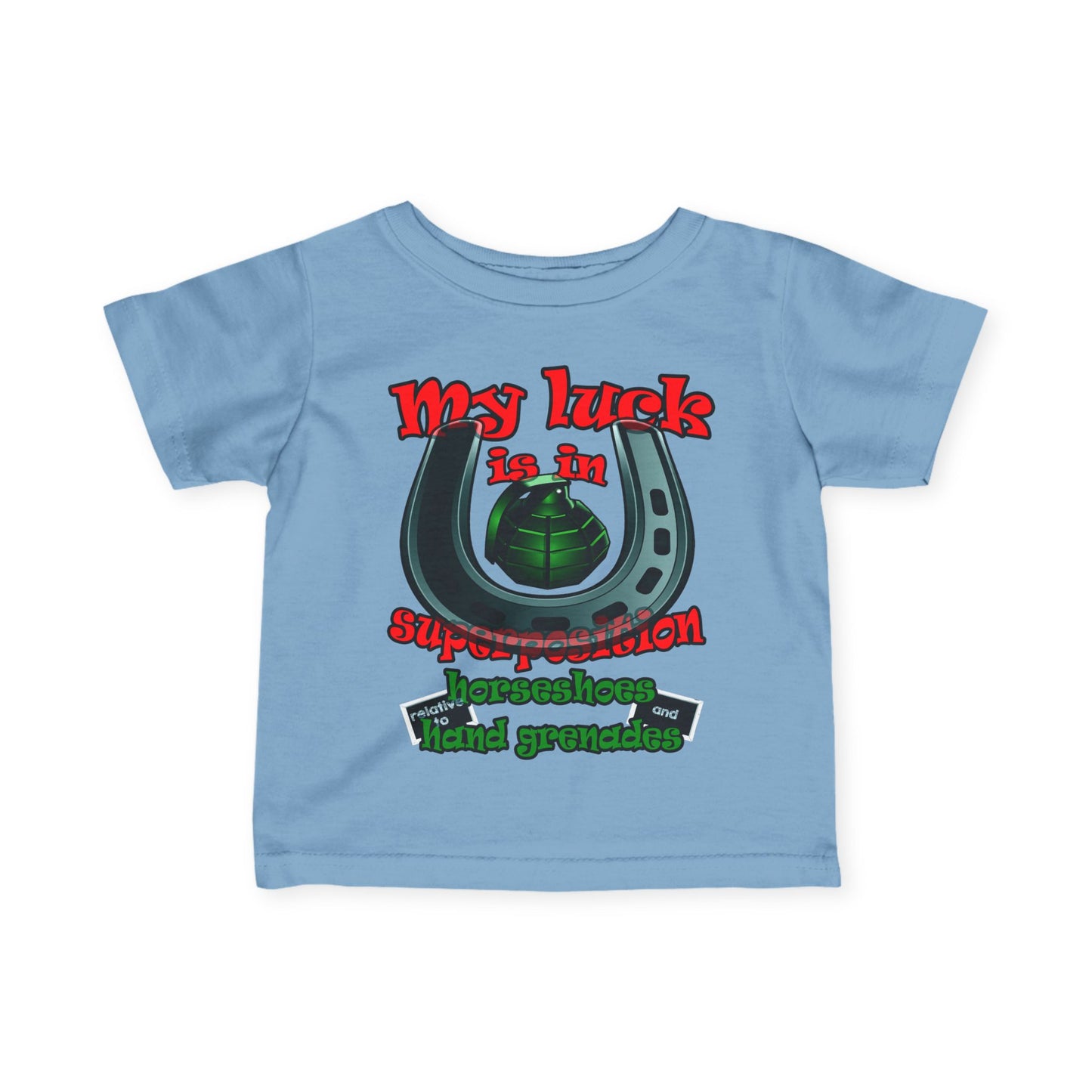 my luck - Infant Fine Jersey Tee