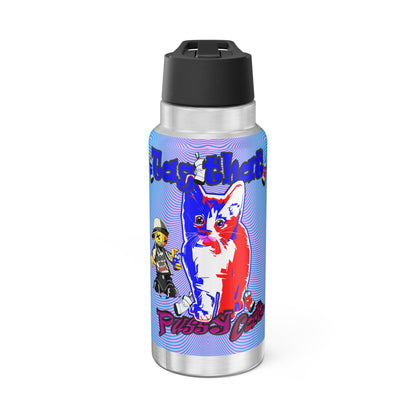 tag that - Gator Tumbler, 32oz  (light blue-purple wave)