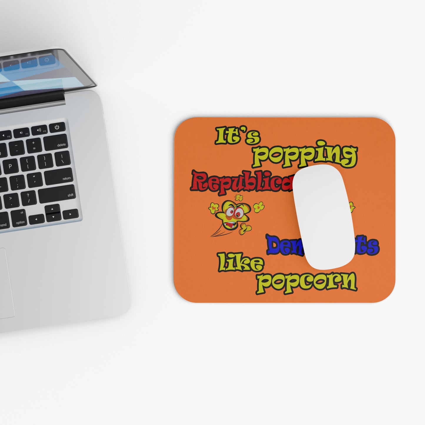 popping like popcorn - Mouse Pad (Rectangle) (crusta)