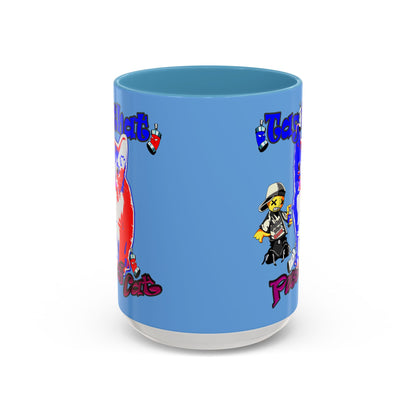 tag that - Accent Mug (light blue)