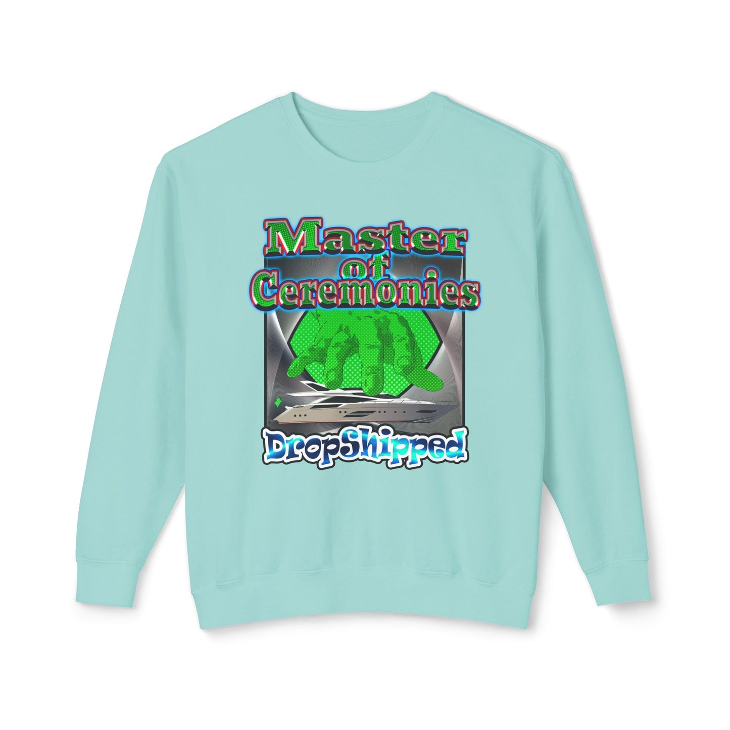 logo - Unisex Lightweight Crewneck Sweatshirt
