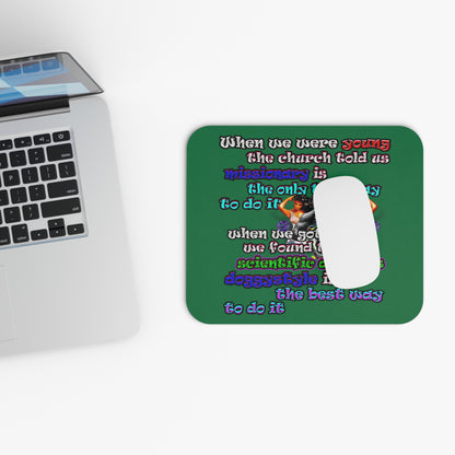 doggystyle - Mouse Pad (Rectangle) (dark green)