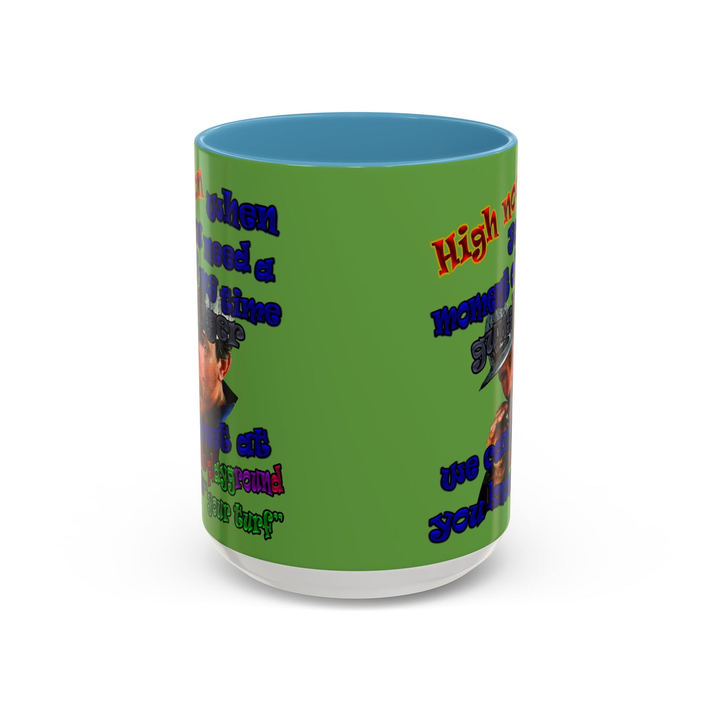 high noon - Accent Mug (green)