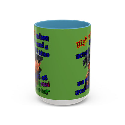 high noon - Accent Mug (green)