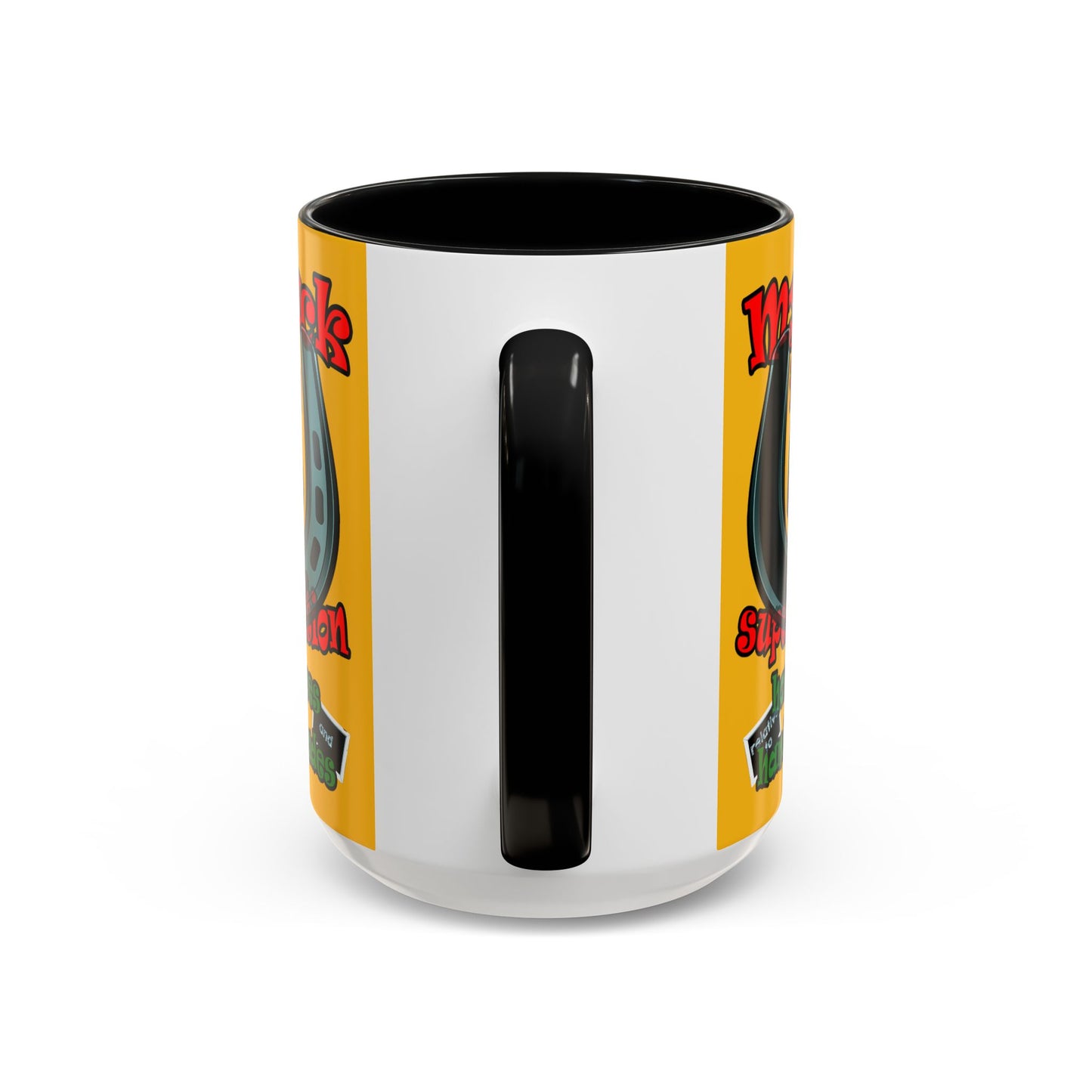 my luck - Accent Mug (yellow)
