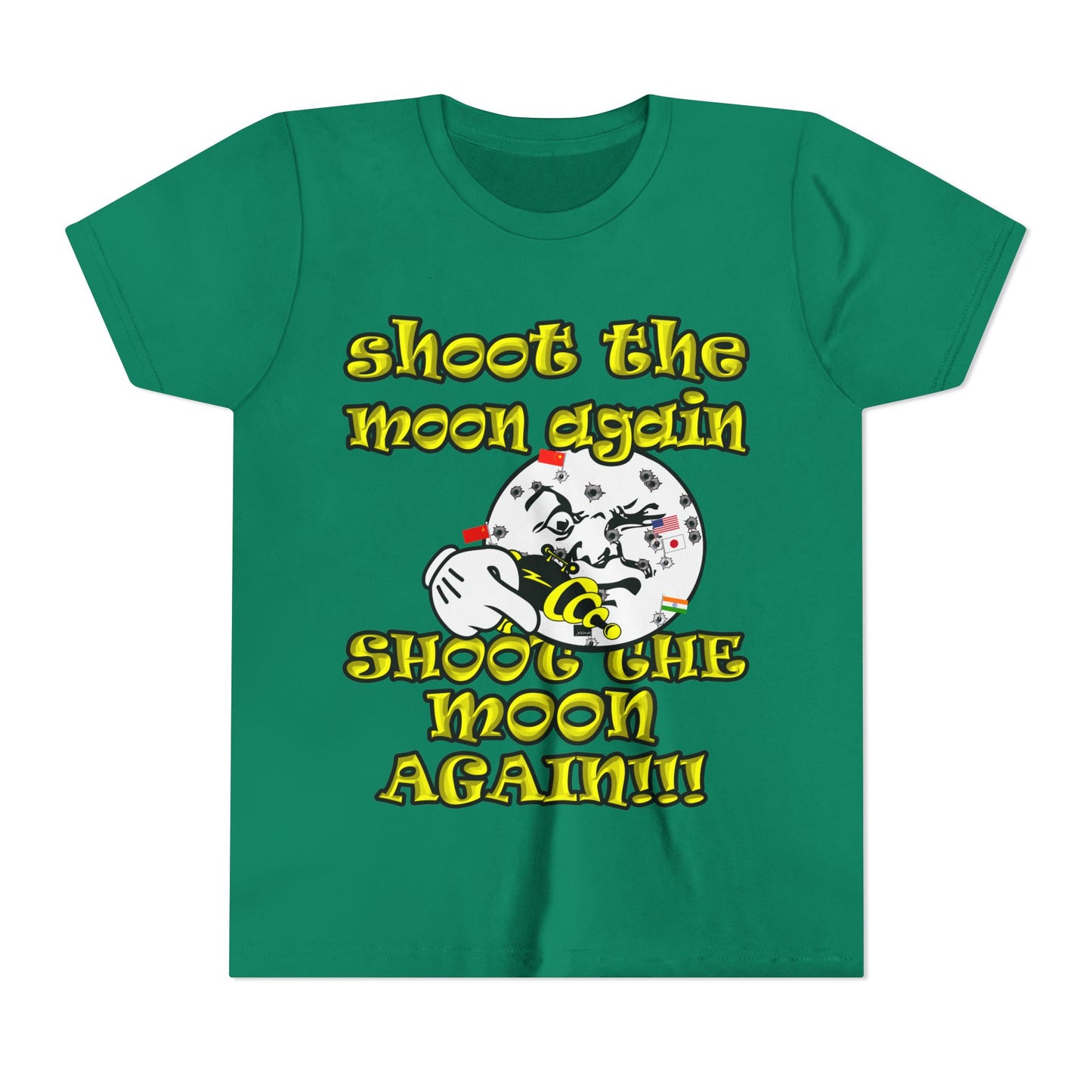 shoot the moon again - Youth Short Sleeve Tee