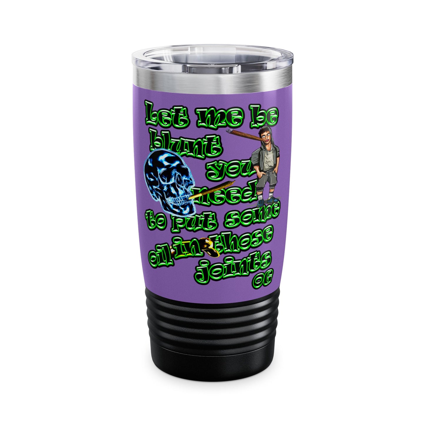 og - Ringneck Tumbler, 20oz (light purple)