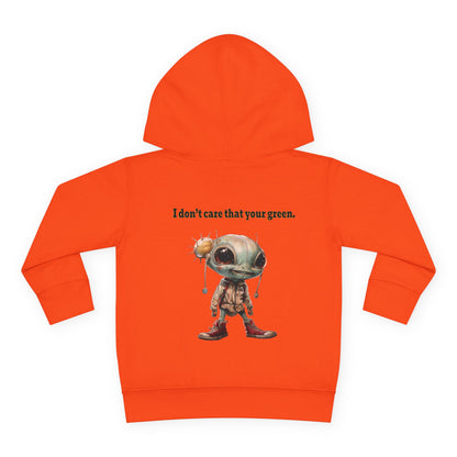 I don't care that your grey - Toddler Pullover Fleece Hoodie