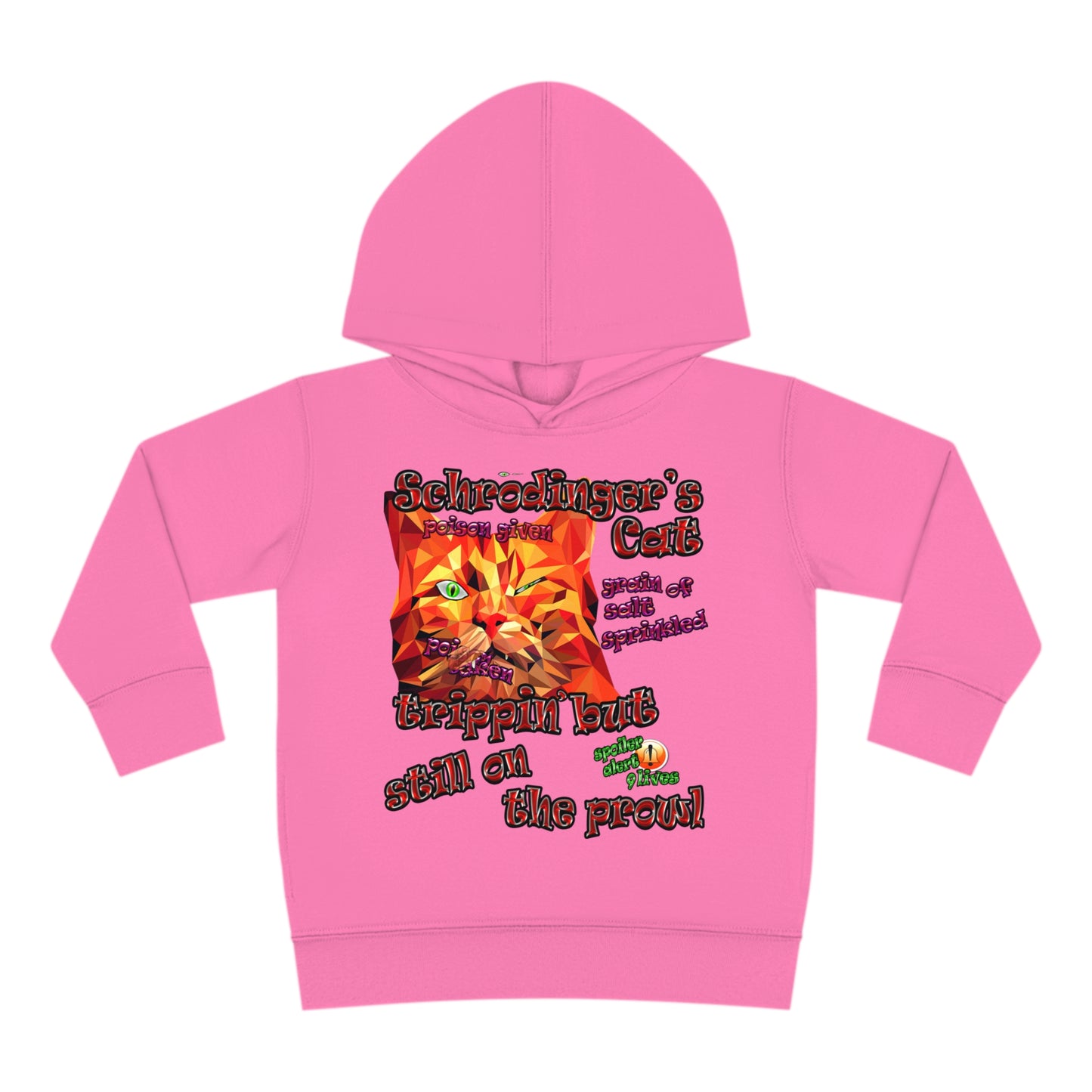 schrodinger's cat - Toddler Pullover Fleece Hoodie