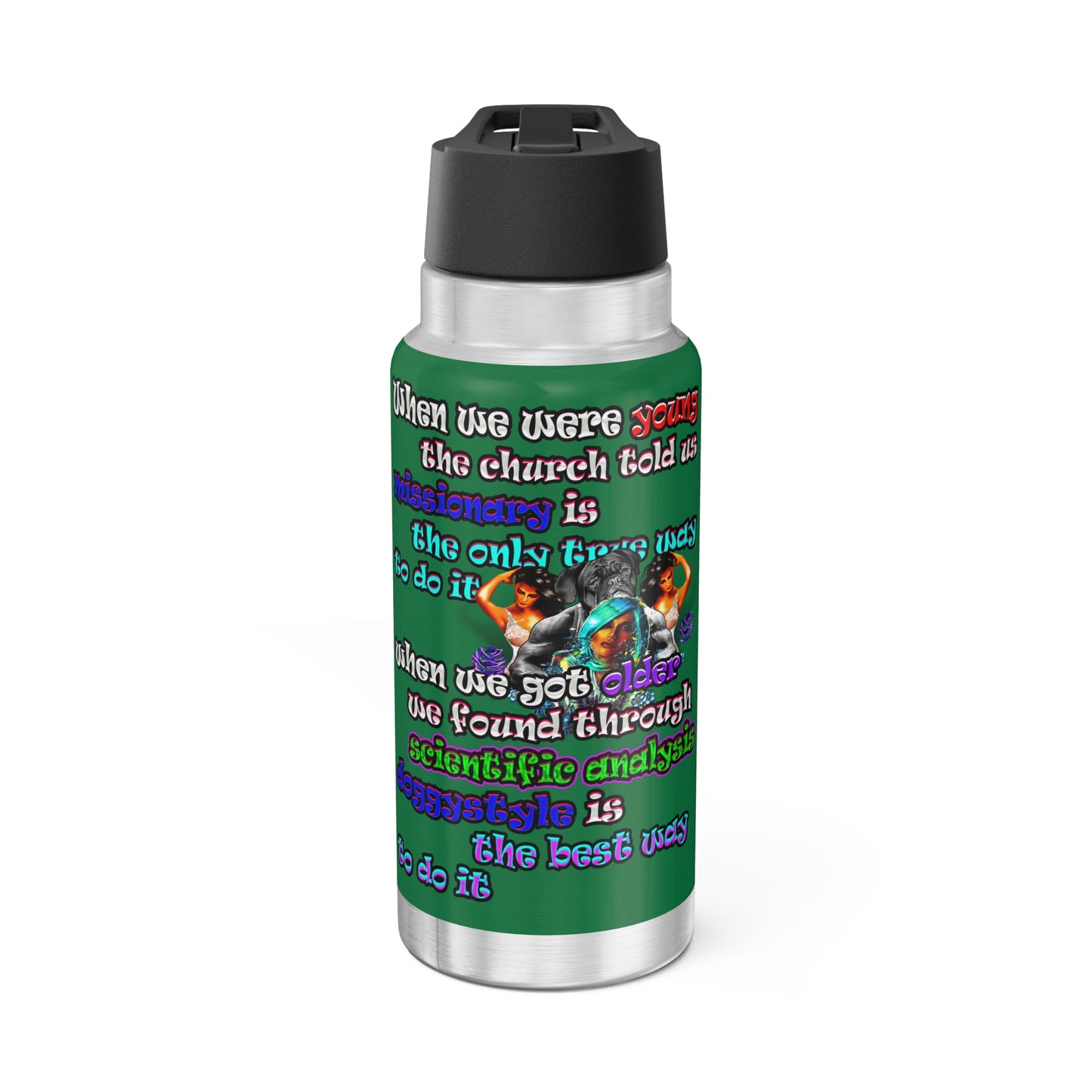 doggystyle - Gator Tumbler, 32oz (dark green)
