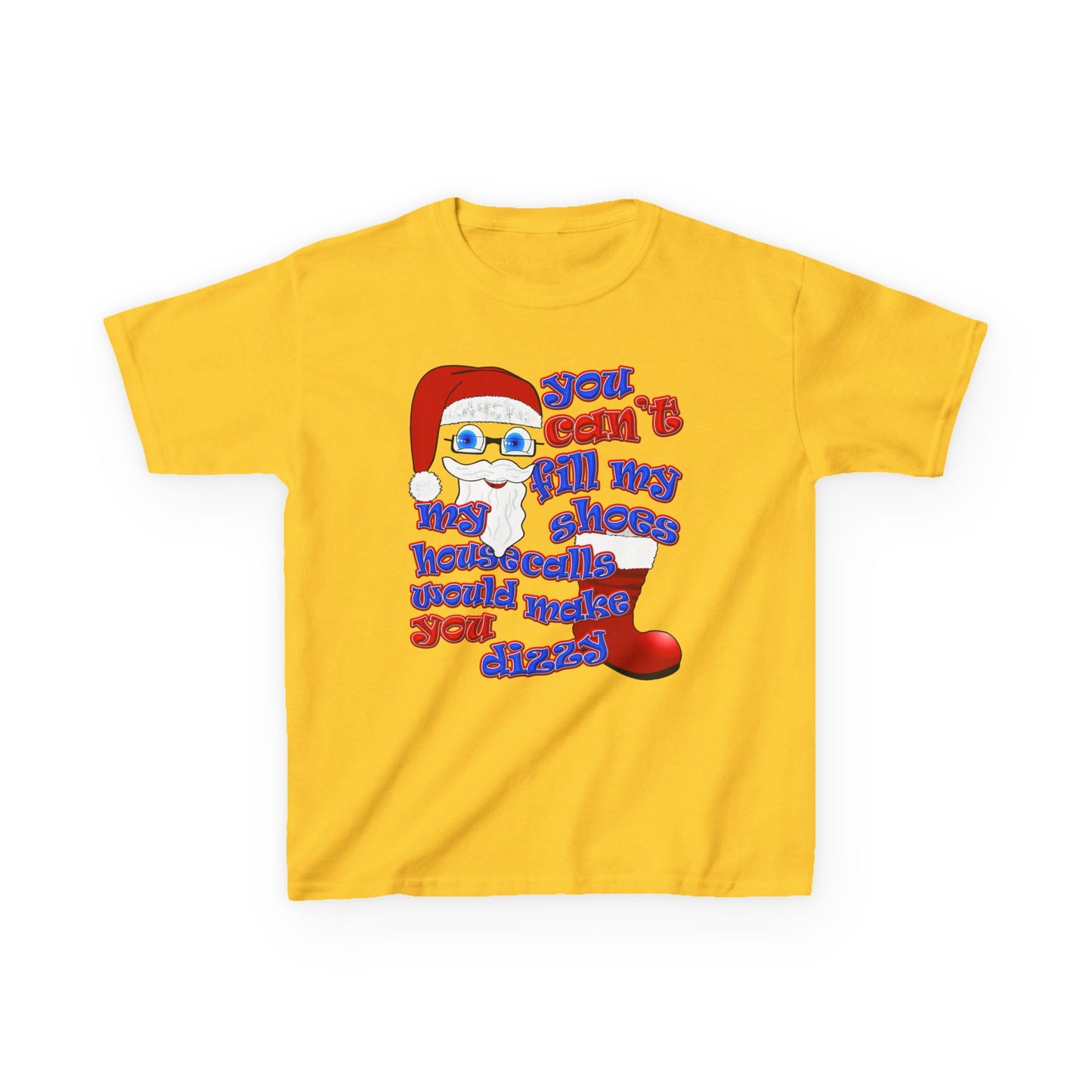 santa's shoes - Kids Heavy Cotton™ Tee