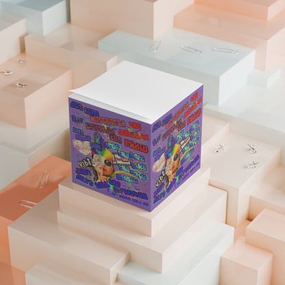 drop the beat - note cube (light purple)