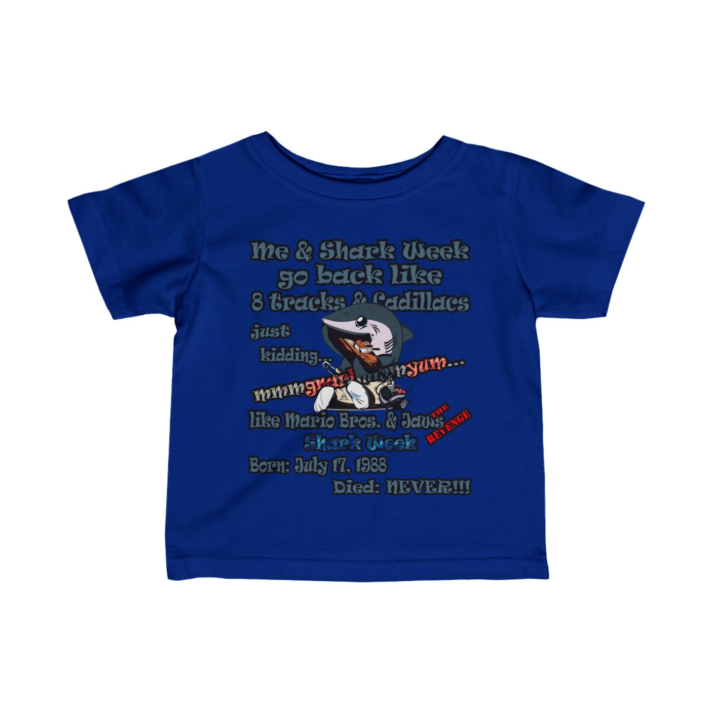 shark week - Infant Fine Jersey Tee