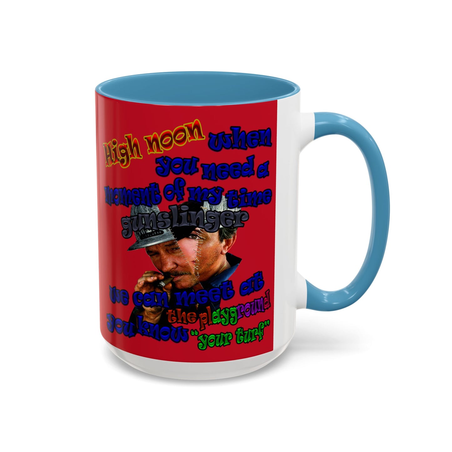 high noon - Accent Mug (dark red)