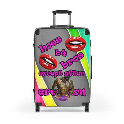 hoes b4 bros - Suitcase (rainbow split)