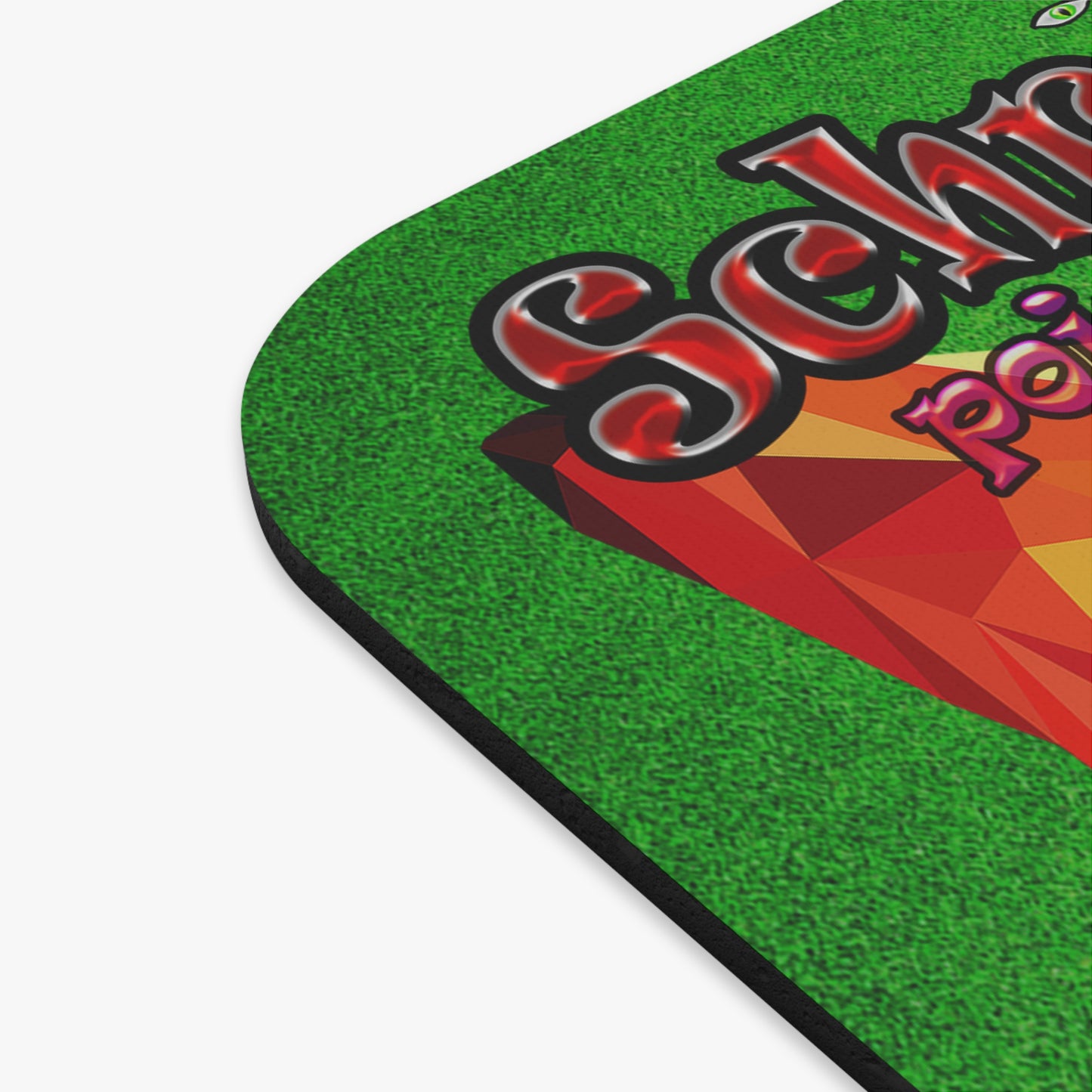 schrodinger's cat - Mouse Pad (Rectangle) (green turf)