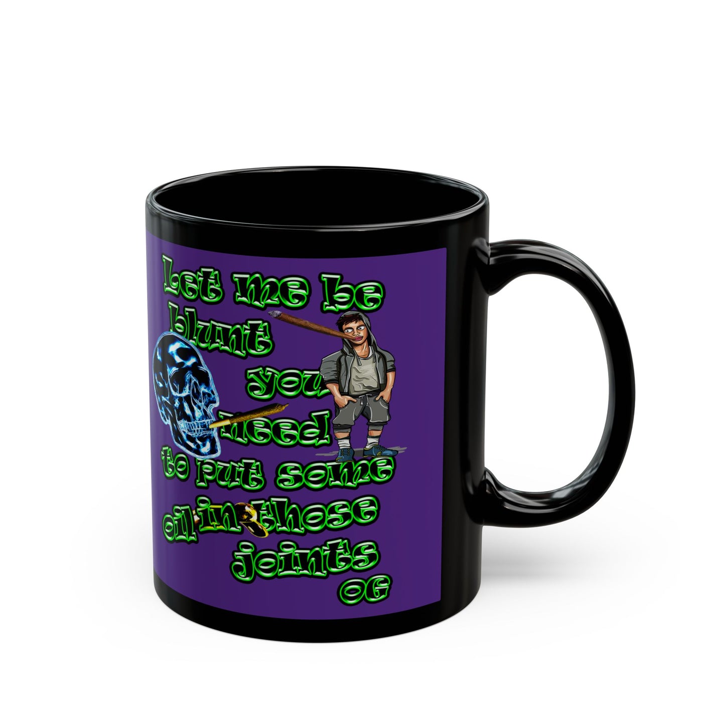 og - Black Mug (purple)