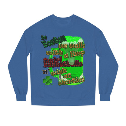 celtics logo - Unisex Crew Neck Sweatshirt