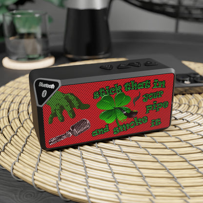 stick that in your pipe and smoke it - Jabba Bluetooth Speaker (red)