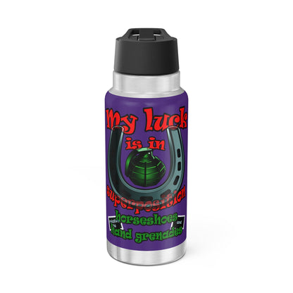 my luck - Gator Tumbler, 32oz (purple)