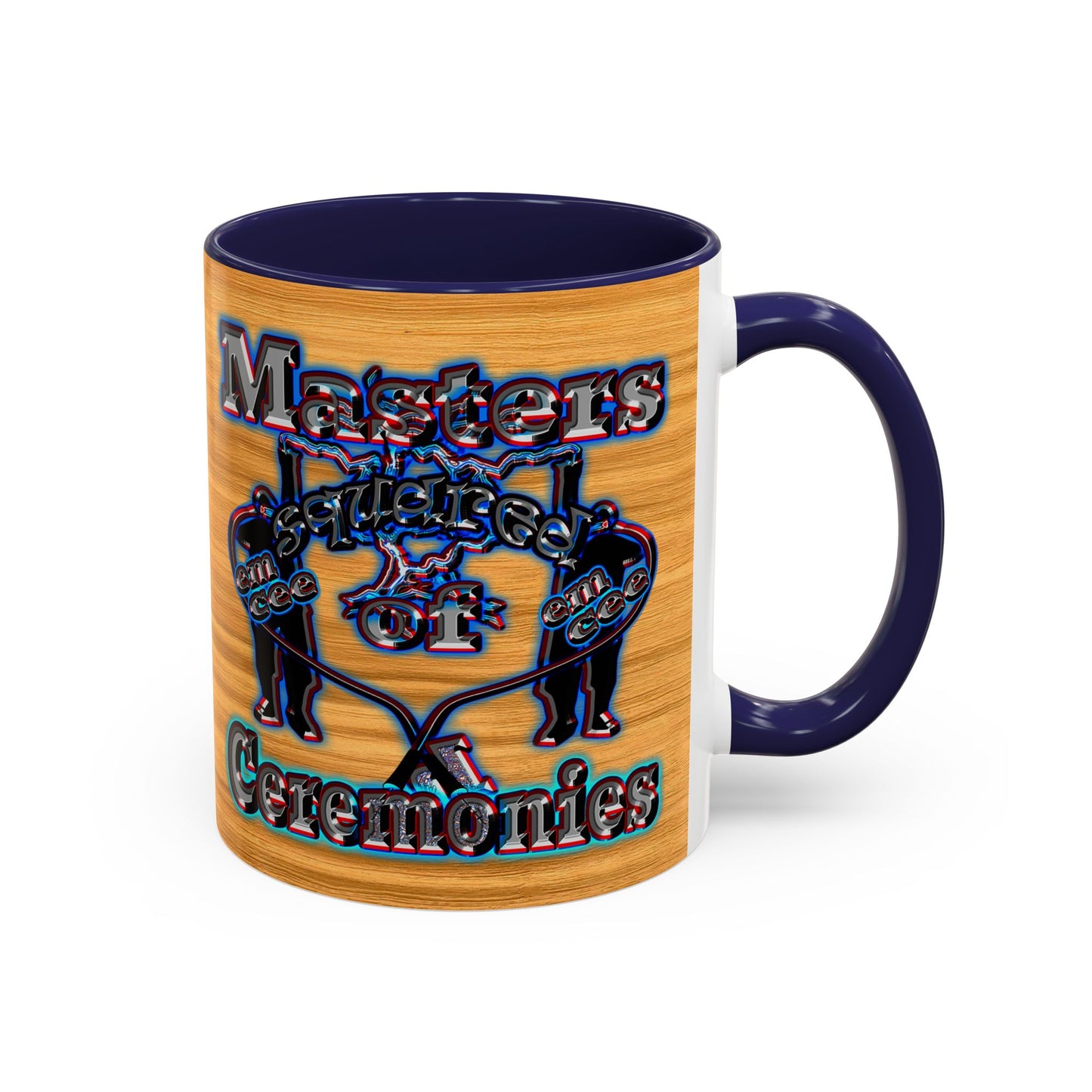 em cee squared - Accent Mug (butterscotch wood finish)