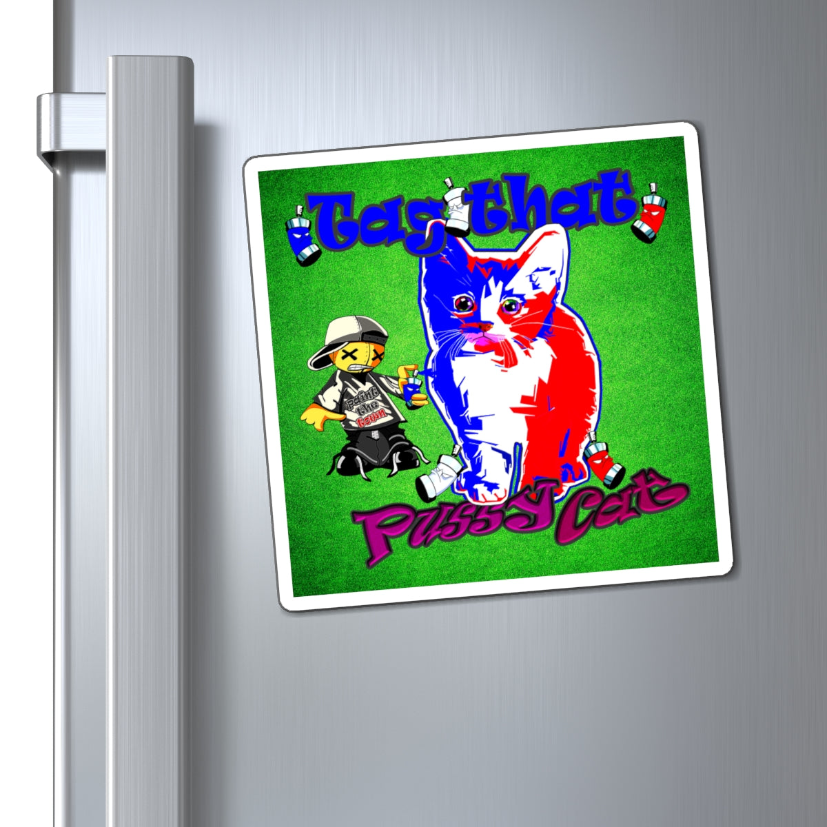 tag that - Magnets - (green turf)