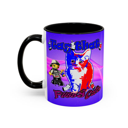tag that - Accent Mug (purple-pink wave)