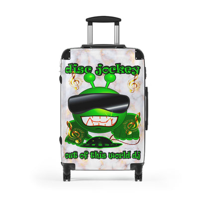disc jockey - Suitcase (white marble)