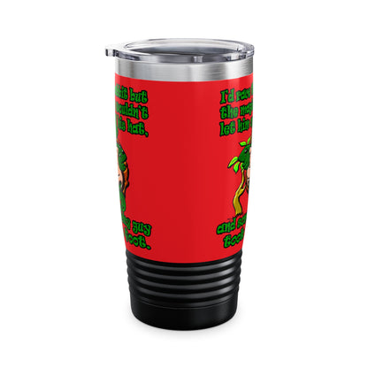 turtle race - Ringneck Tumbler, 20oz (red)