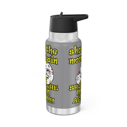 shoot the moon again - Gator Tumbler, 32oz (grey)