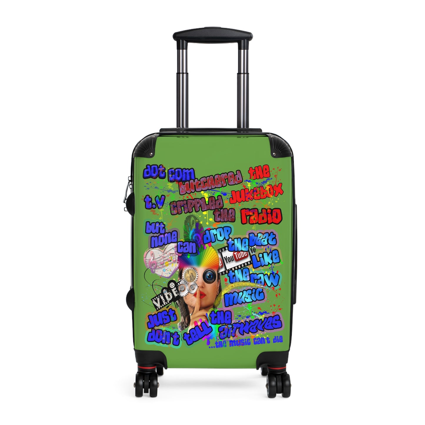 drop the beat - Suitcase (green)